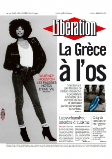 Libération edition du 13 Fevrier 2012