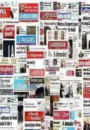 Pack de journaux français - 14 janvier 2024
