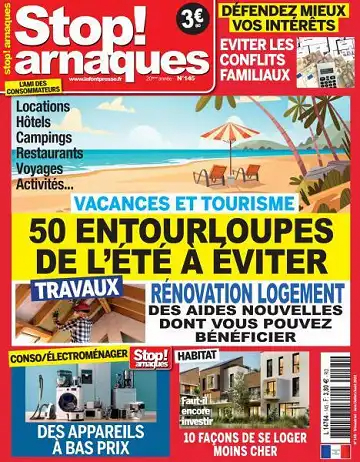 Stop Arnaques - Juin-Août 2022