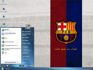 Windows XP pro sp2 fr Fc Barcelona Version 2.1